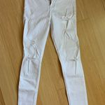 Hollister White Ripped Jeans Photo 0