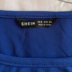 SheIn Scoop Neck Side Drawstring Top Photo 2