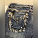 Miss Me women’s Dark Blue Jeans easy Bermuda Shorts size 29 Photo 6