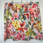 RipSkirt Hawaii Wrap Skirt Size Large Length 2 Wildflower Floral Tropical Beach White Photo 0