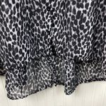 Torrid NEW Chiffon Kimono Shirt Cheetah Animal Print Women's Size 1X Button Down Photo 5