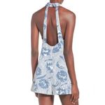 ASTR Here Comes The Sun Blue Floral Romper Photo 1