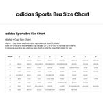 Adidas  Stella McCartney Racerback Medium Support Sports Bra Gray M DD 34 36 D DD Photo 14