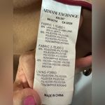 Armani Exchange  Camel Wool Long Double Breasted Vest with leather trim XS/Small Photo 5