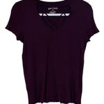 American Eagle  Outfitters Maroon Top Women’s Size Medium Soft & Sexy Collection! Photo 1