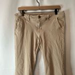 American Eagle  Outfitters Beige Flare Pants Photo 3