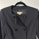 Michael Kors  Double Breasted Fitted Jacket Black Size 4 Photo 6