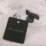 St. John  Colorblock Tuxedo Bodice Dress w/Sequin Ribbed Knit, Size 10 NWT $1395 Photo 10