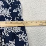 Abercrombie & Fitch  Dress Womens Small Blue White Floral Maxi Sundress Tiered Photo 7