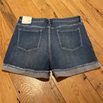 Kancan Sunny Denim Cuffed Roll Hem High Rise Jean Shorts Sz 2XL Blue Photo 4