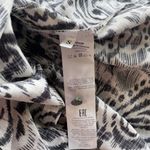 Dixie Womens Small Halter Neck Tiered Mini Dress Beige Paisley Floral Italy Made Brown Photo 7