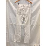 Hudson Jeans Holly High Rise Flare Jeans in Soft Ecru Size 27 Photo 5