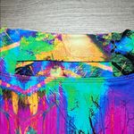 Dona Jo High Rise Tennis Golf Skirt Skort Multicolor Pink Green Size Small Photo 4