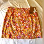 Vans Red and Pink Mini Skirt Casual Resort Wear Photo 0