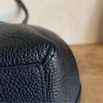 CUYANA Trapeze Large Satchel Black Pebbled Leather Top Handle‎ School Work Bag Photo 3