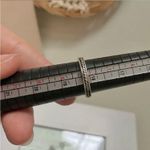 Chain Cable Rope Inlay Ring Vintage “Torvi” Silver Inset Grunge Goth Masculine Jewelry Photo 9