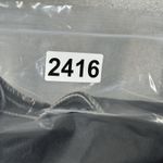 Free People  Vest Womens‎ Medium Black Faux Vegan Leather Asymmetric Moto Biker Photo 8