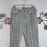 Pilcro and the Letterpress  Blue White Floral Jeans Size 28 Photo 1