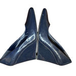 Ralph Lauren Lauren  Shoes Womens Size 8 Blue Patent Wedge Dress Pumps Heels Photo 4