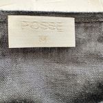 POSSE black linen wrap midi skirt size M Size M Photo 2