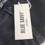 Blue Savvy  Black Distressed Jean Shorts NWT Size 22 Mid-Rise Black Denim Shorts Photo 8