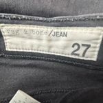 Rag and Bone 27 Super High Rise Skinny Jeans in Black Photo 6