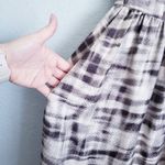 Jason Wu  Gray and Black Abstract Textured Silk Blend Sleeveless Dress Photo 3