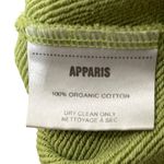 Apparis Isabel Cropped Sweatshirt Women’s Size Small Epson Green Organic Cotton Photo 7