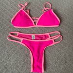 Sunny Co Clothing Pink Bikini Set Photo 0