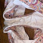 Lands End pink paisley beachy modest 14 swim skort Orange Photo 3