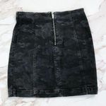 Free People Dark Camo Mini Skirt Photo 4