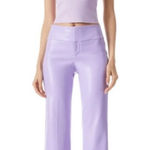 Alice + Olivia  Vegan Leather Pants Photo 0