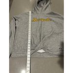 Under Armour  Marquette  
Grey Twist Front Hoodie Sweatshirt Women's large Photo 1