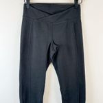 Free People Movement Leggings Black Turnout Tie Wrap Capri Yoga Ballerina XS Photo 5