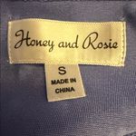 Honey and Rosie  Cornflower Blue Maxi Slit Dress Size Small Photo 5