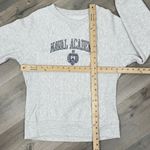 Pro Edge Campus Naval Academy Reverse Weave Sweatshirt‎ Light Grey Medium Gray Photo 10