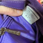 Longchamp suede leather hobo purple crossbody bag Photo 10