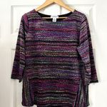 Peck & Peck  Abstract Artsy Lagenlook Tunic Sz XL Photo 0