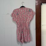 Maeve Anthropologie  Tourista Pink‎ Sailboat Romper Size 0 Photo 5