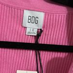 BDG New with tags  Briar Zip-Up Polo crop top size L color pink Photo 5
