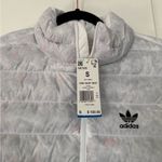 Adidas  White Puffer Winter Jacket Vest NWT Photo 2