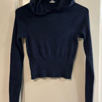 Garage  Dark Blue Women's Hooded Sweater Photo 0