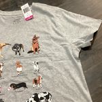 Vera Bradley  Gray Dog Show T-Shirt size L Photo 1