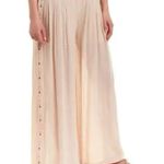 Free People Anthropologie  Santoshi Wide Leg High Waist Festival Pants Photo 4