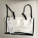 Alo Yoga  NWT Airbrush Streamline Bra Tank Top Ivory Black Size S Photo 8