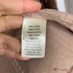 Ecru  light brown denim jacket with fray hem size XL minimalist normcore Photo 6