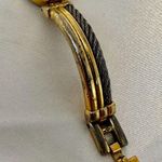 Boca Classics genuine diamond quartz watch Gold Photo 4