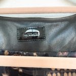 Mother Denim Faux Leather V Neck Dolman Sleeve Mini Dress in Black Size Large Photo 3