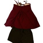 Avidlove ROVE Purple Ruched Bustier Bikini Top Photo 2