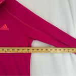 Adidas  Full Zip Athletic Sweatshirt Womens Small Pink Photo 4